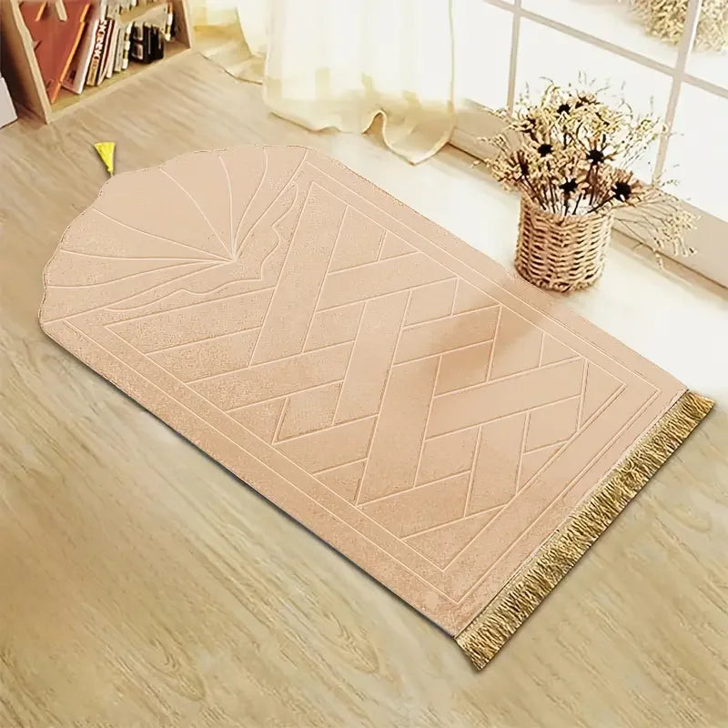 Thickened prayer mat