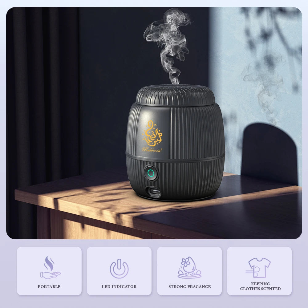 Mini Portable Electric Burner Bakhoor Oud USB Bakhoor