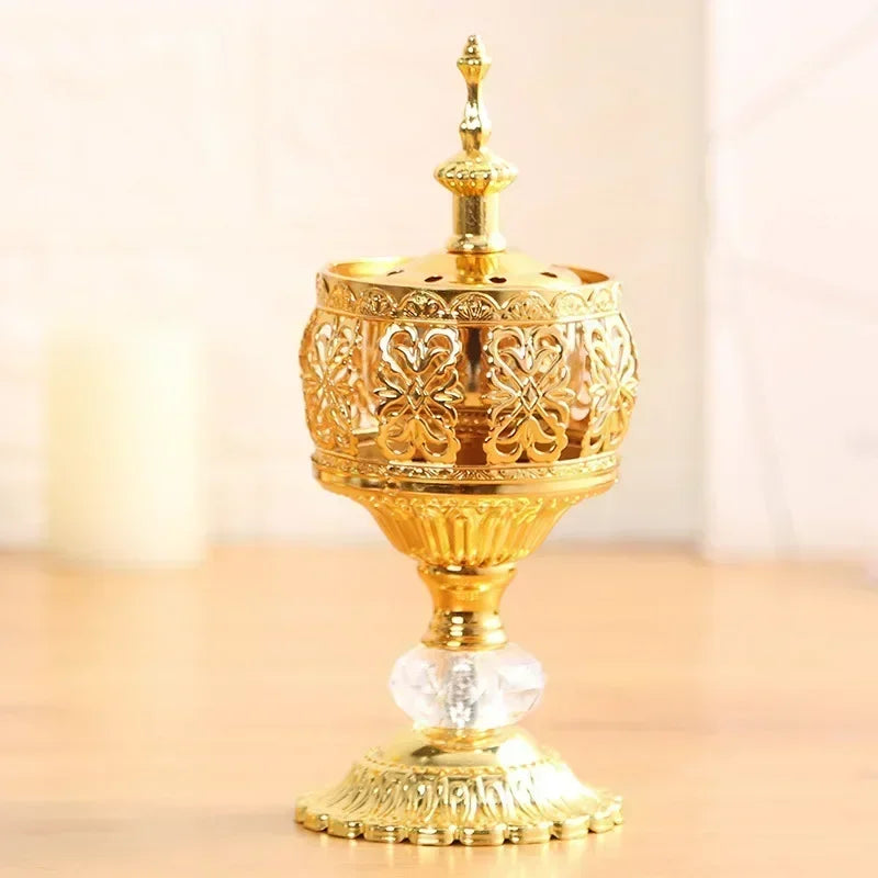 Incense Burner Golden Hollow Tower