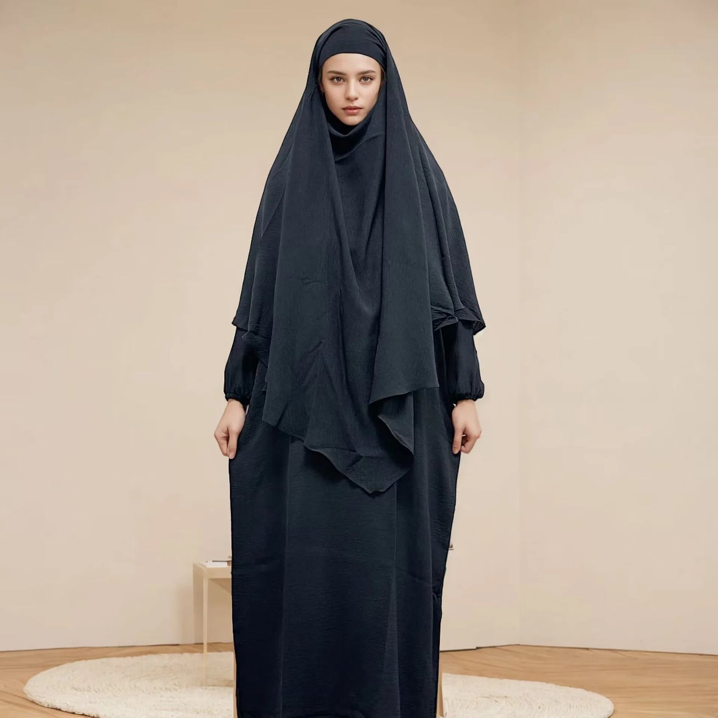 Khimar Women 2 Piece Prayer Set Dress