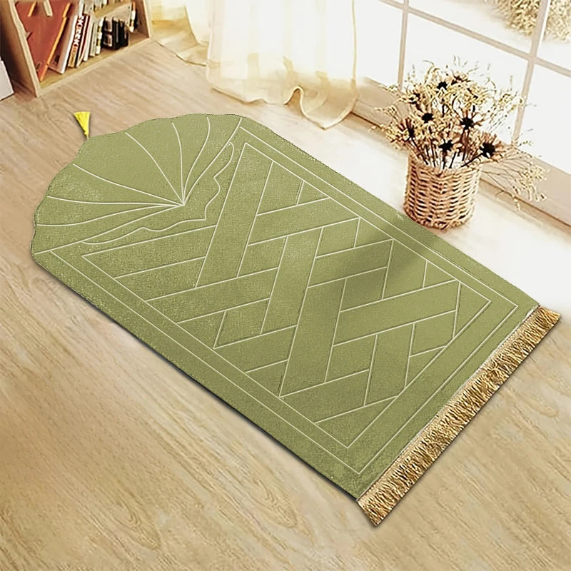 Thickened  prayer mat